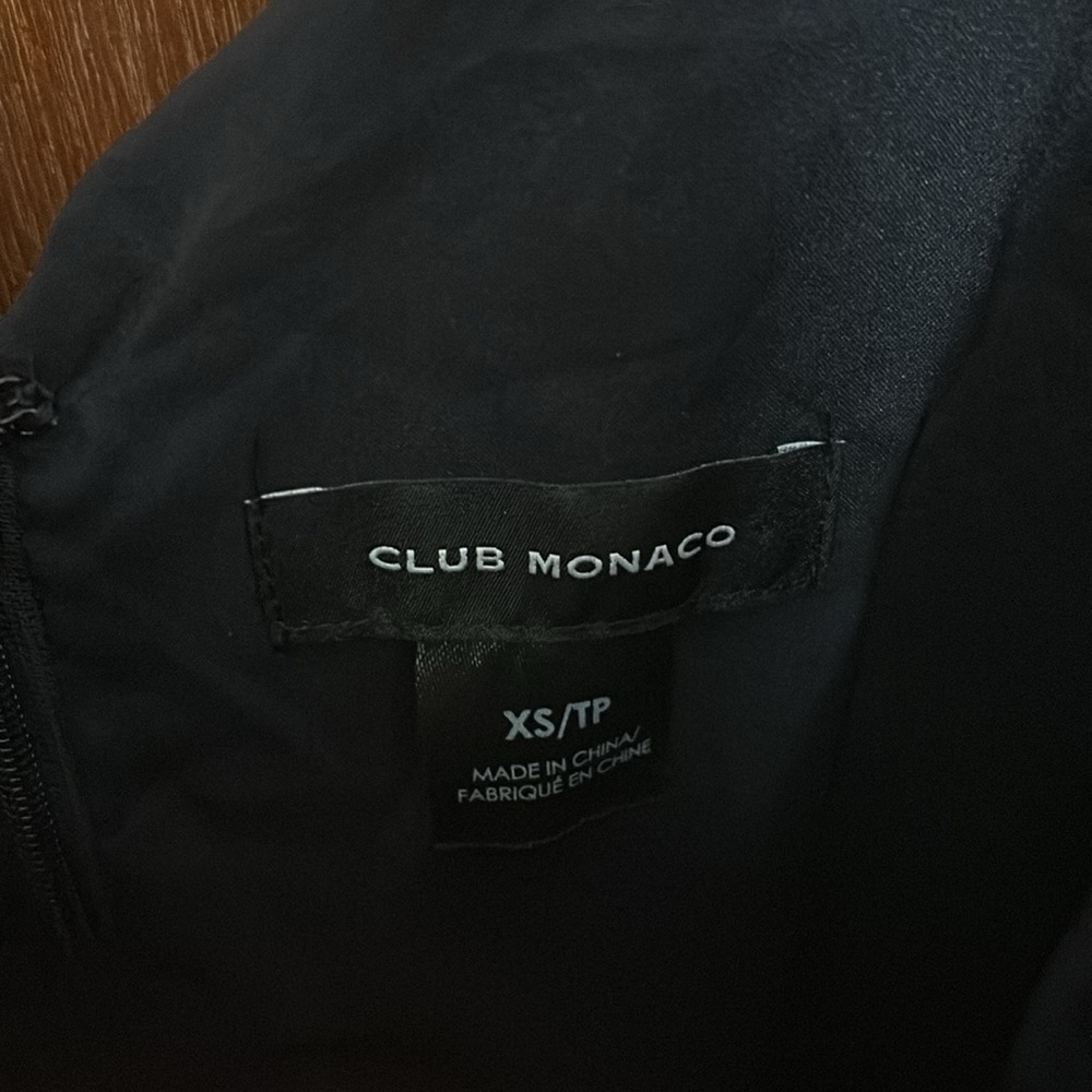 NWOT Club Monaco Plaid Peplum Cami - Picture 4 of 8